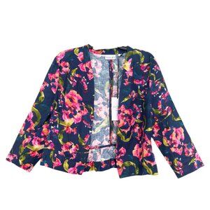 FOIL Cropped Linen Jacket NWT